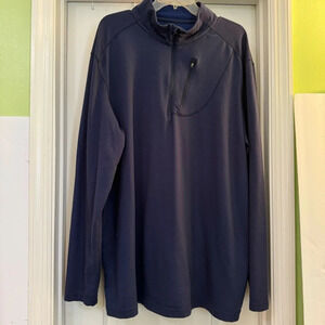 Swiss Tech + Long Sleeve Quarter Zip Pull Over Jacket